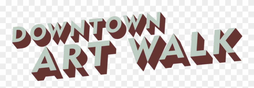 Art Walk Logo 7-01 - Art Clipart