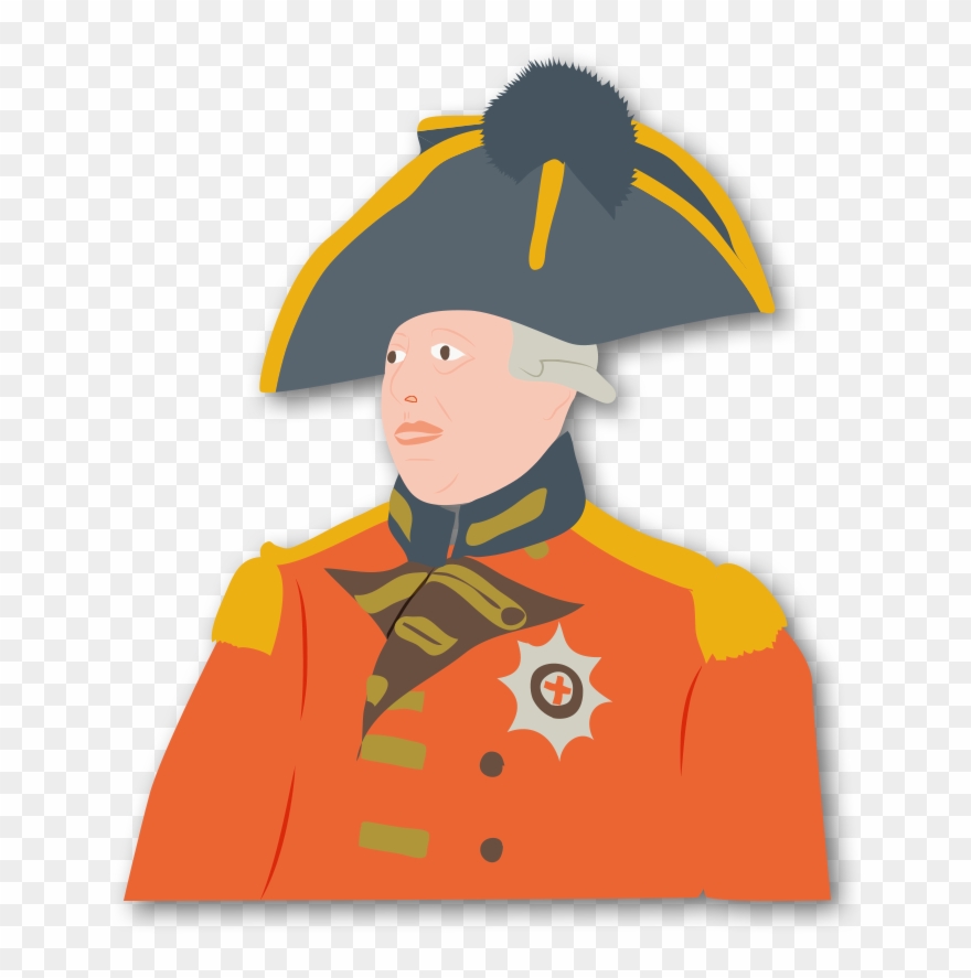Charter Of King George Iii - Cartoon King George Iii Clipart