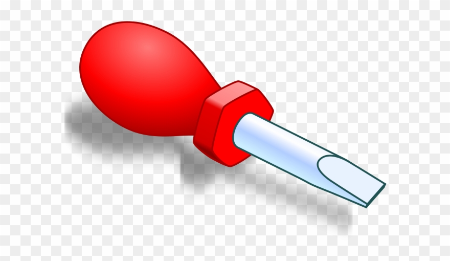 Stubby Screw Driver Drawing Clipart