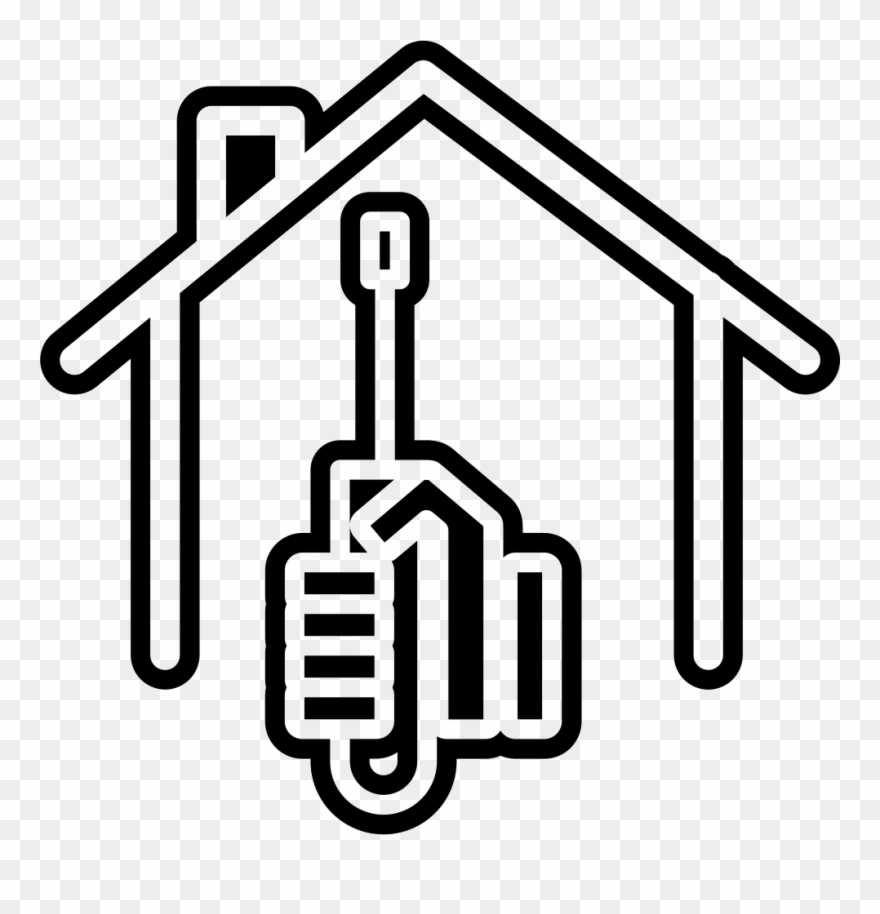 Screwdriver Clipart Svg - Repairman Png Black Transparent Png