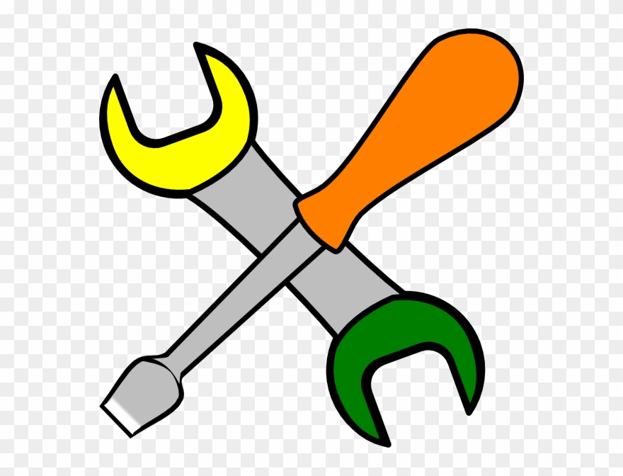 Screwdriver Black Clipart Clipart Suggest - Tool Clipart - Png Download