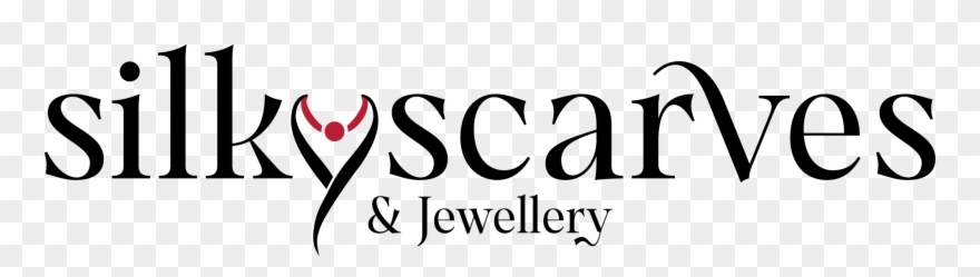 Silky Scarves & Jewellery - Calligraphy Clipart