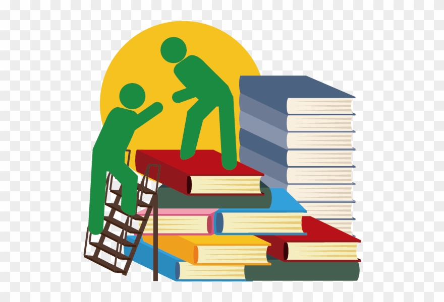 Half Way - Book Clipart