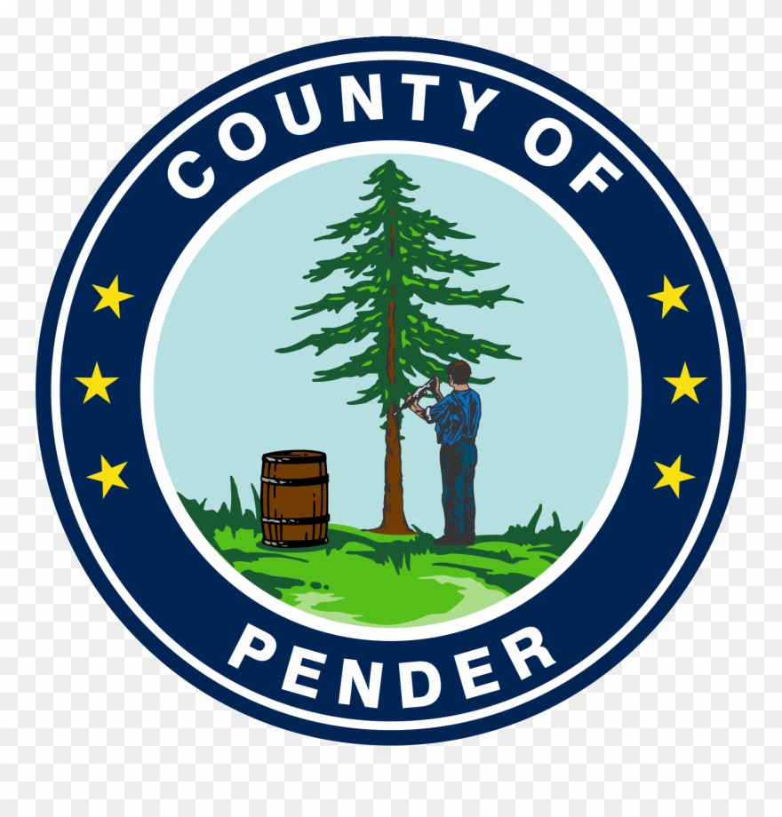 Select Cemetery - - Pender County Seal Nc Clipart