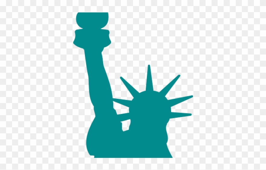 Statue Of Liberty Clipart Easy - Statue Of Liberty - Png Download