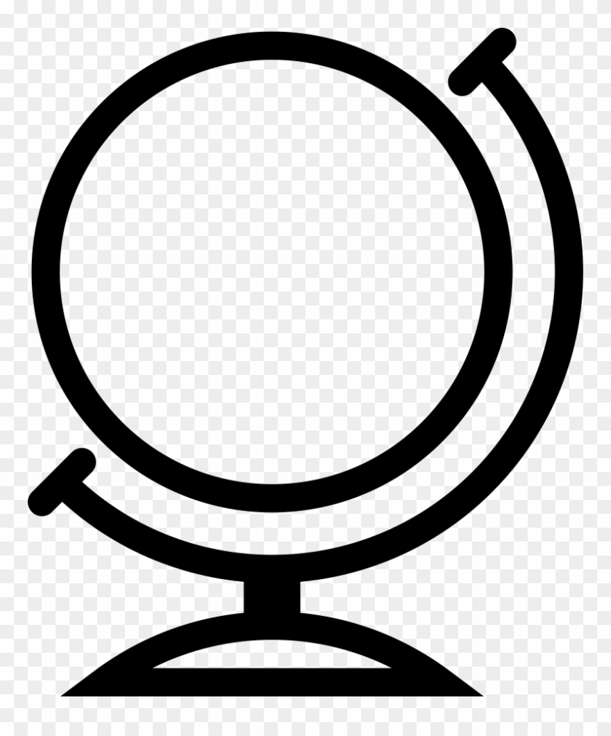 Earth Globe Streamline Comments - Icon Clipart