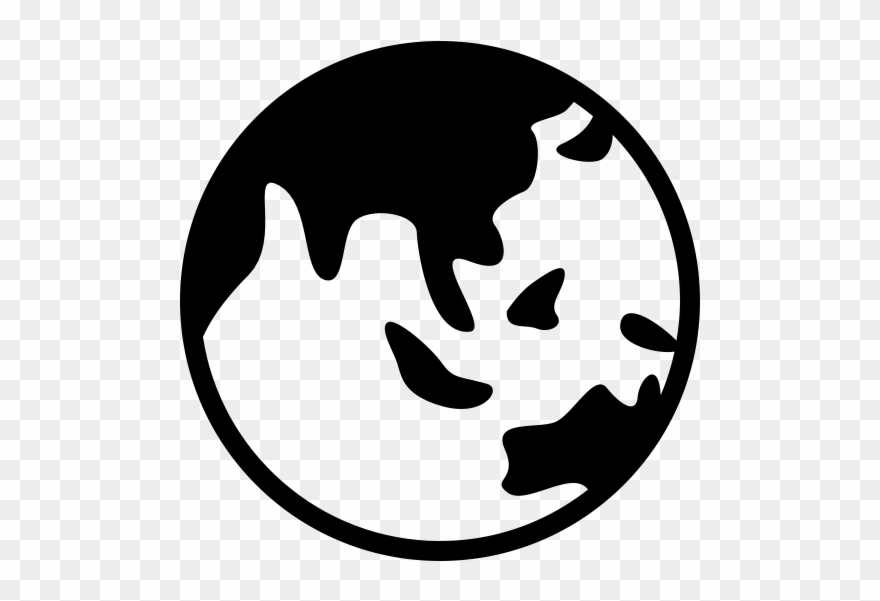 Earth Asia Icon Clipart