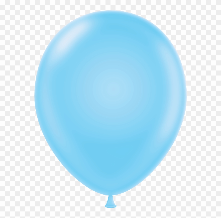 Clipart Balloons Royal Blue - Light Blue Balloon Clipart - Png Download