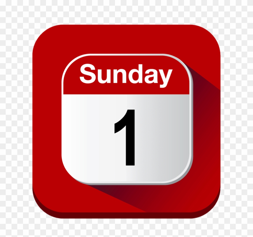 You'll Never Guess What Happened On Sunday - Sunday Calendar Png Clipart