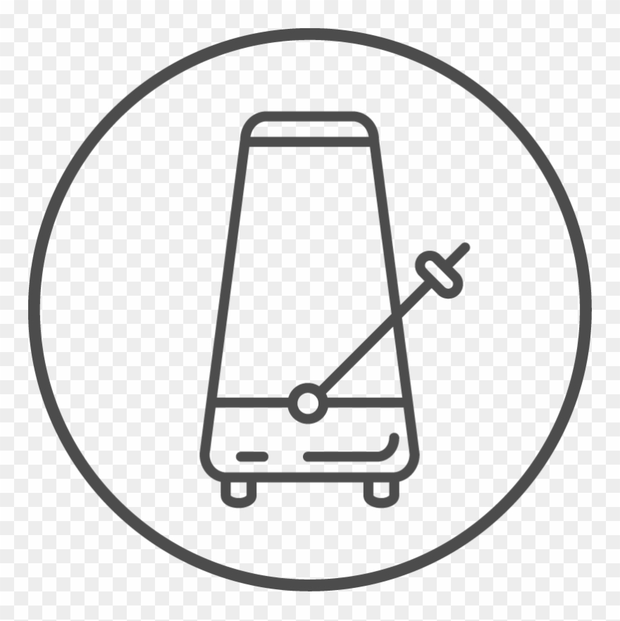 Paramétrez Le Tempo À Votre Main - Car Clipart