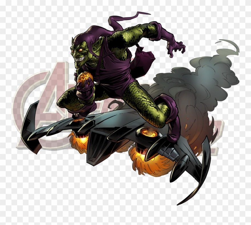 Green Goblin Png - Green Goblin Comic Png Clipart