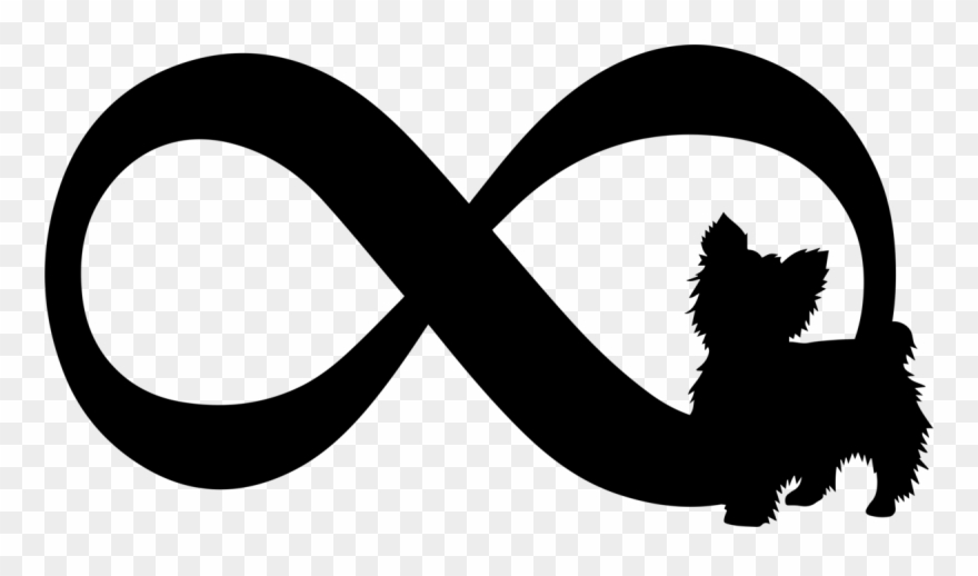 Yorkie Silhouette Png Clipart