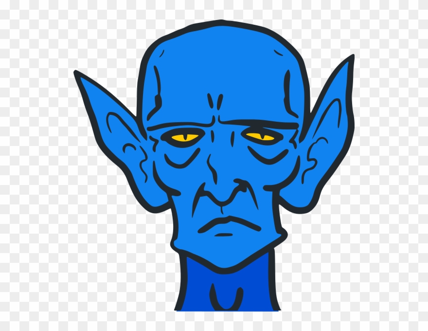 Blue Clipart - Story Of The Goblins Who Stole - Png Download