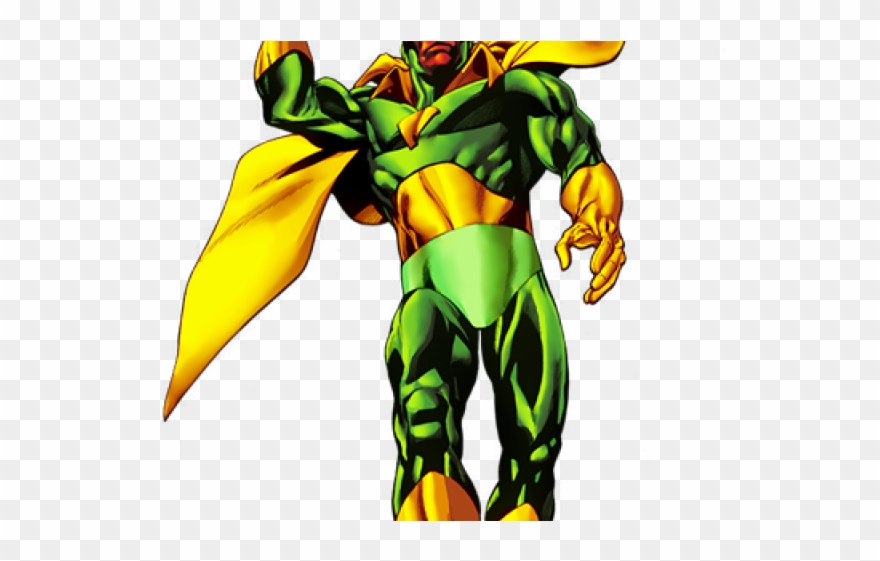 Hero Clipart Marvel - Vision - Png Download