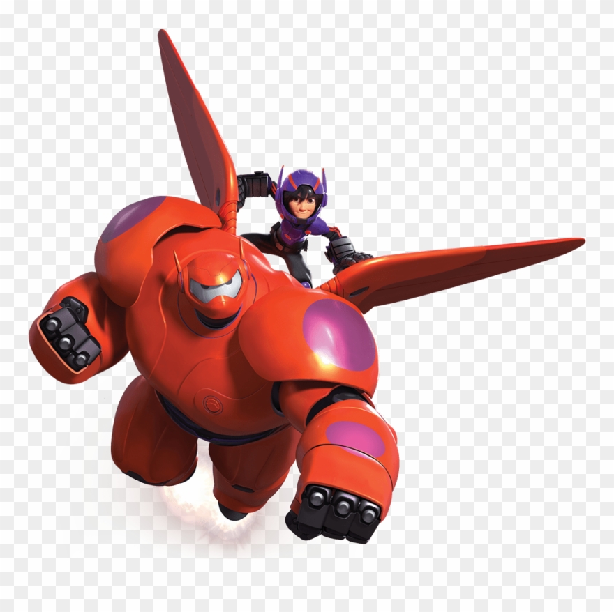 Hero Clipart Baymax Hiro - Big Hero 6 Hiro And Baymax - Png Download