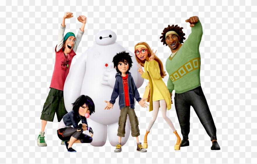 Hero Clipart Group - Big Hero 6 Baymax Cake Topper - Png Download