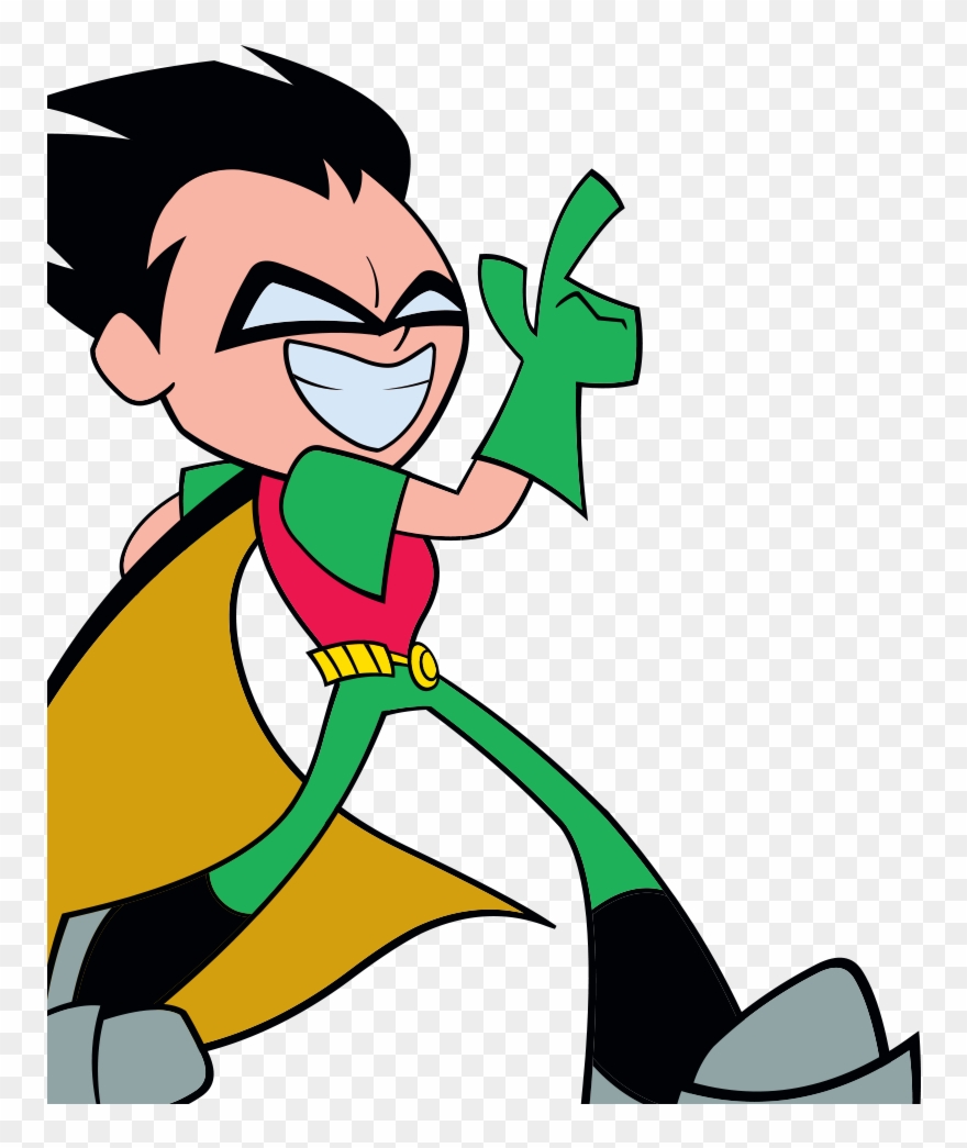 Hero Clipart Robin - Cartoon Hero - Png Download