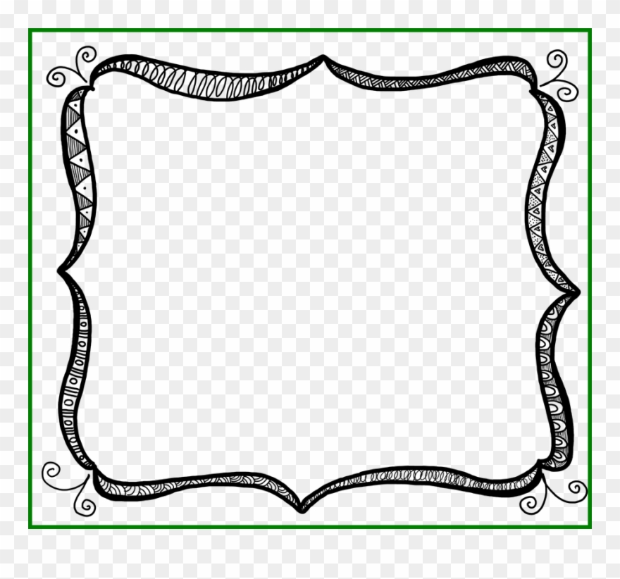 Banner Library Library Marvelous Frames U Firstgradefaculty - Doodle Frame Clipart - Png Download
