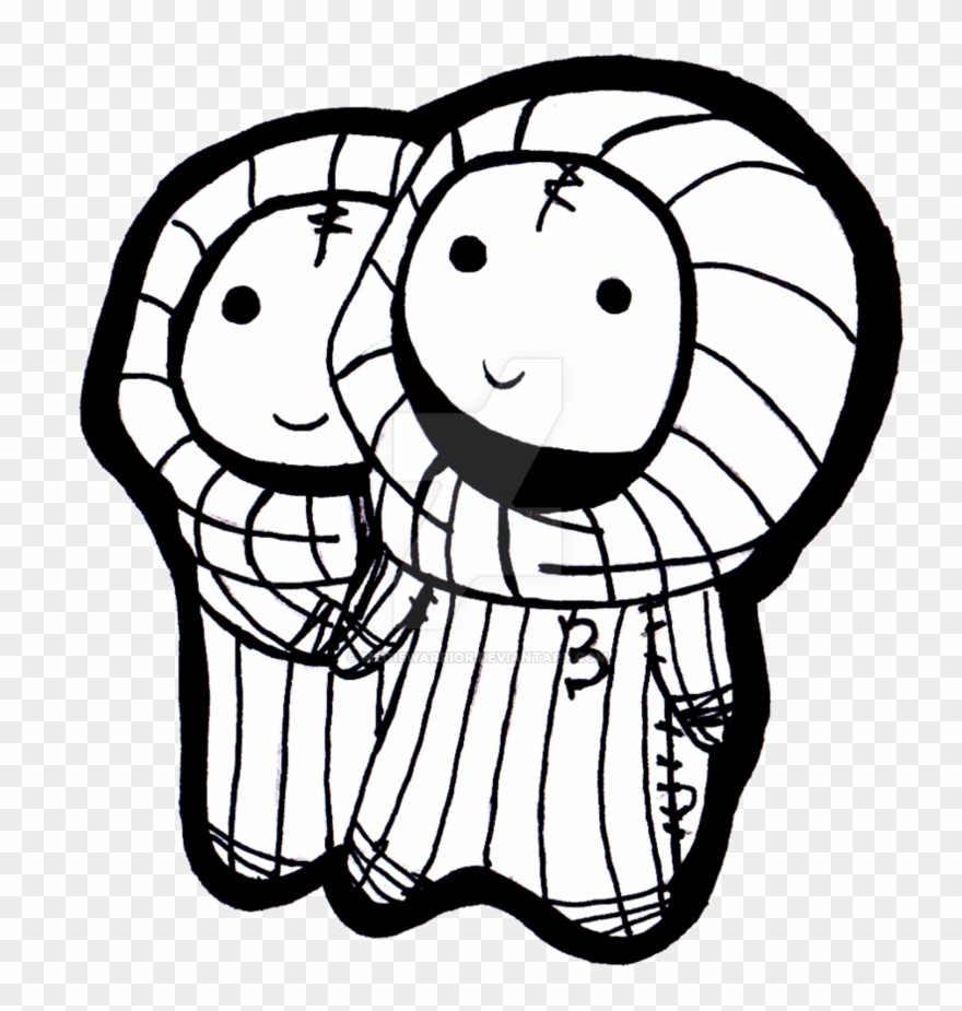 Twin Drawing Picture Stock - Drawing Clipart