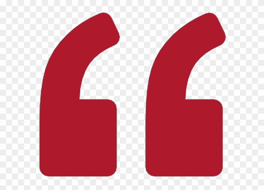 Transparent Background Quotation Marks Clipart