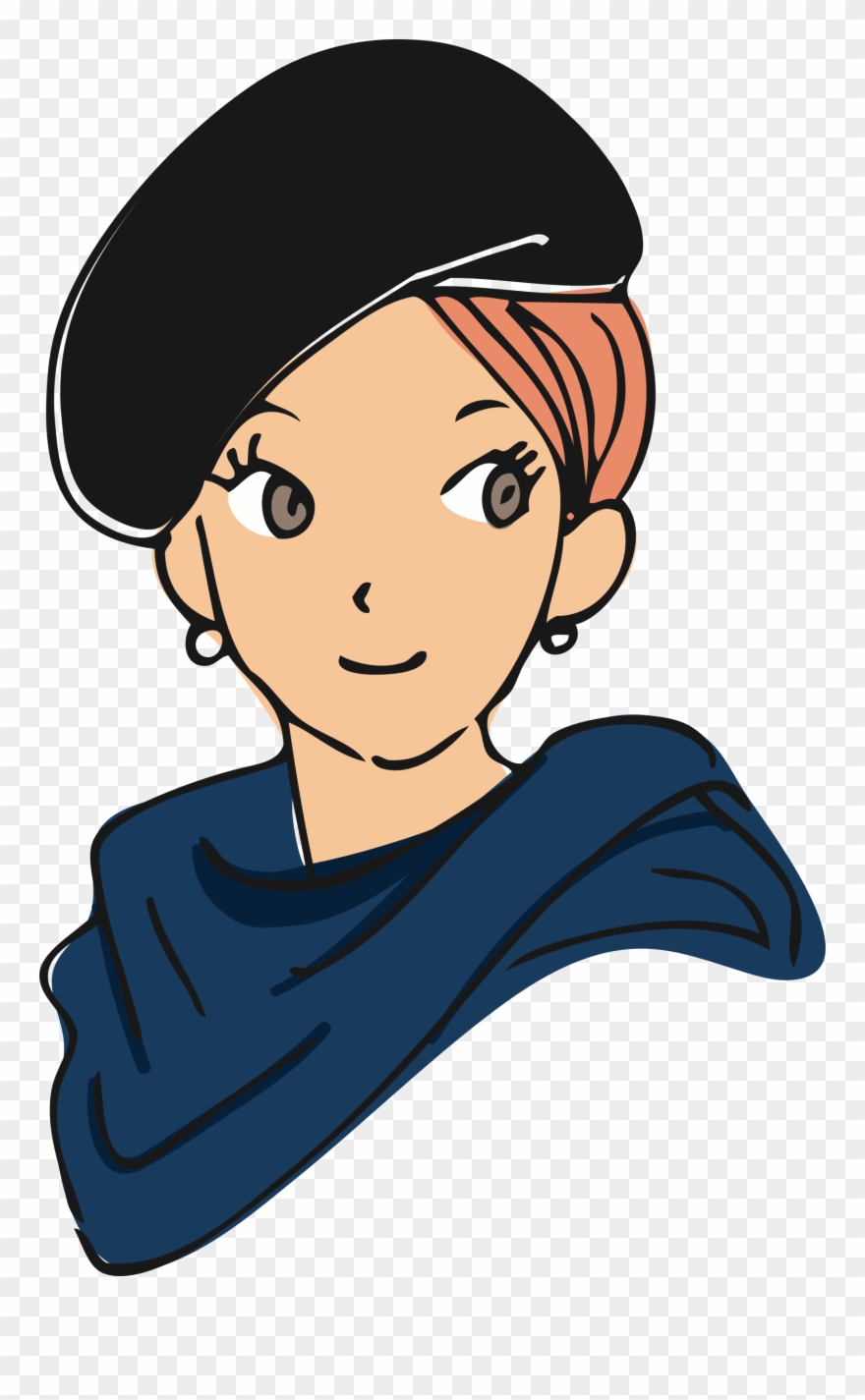 Big Image - Beret Clipart - Png Download
