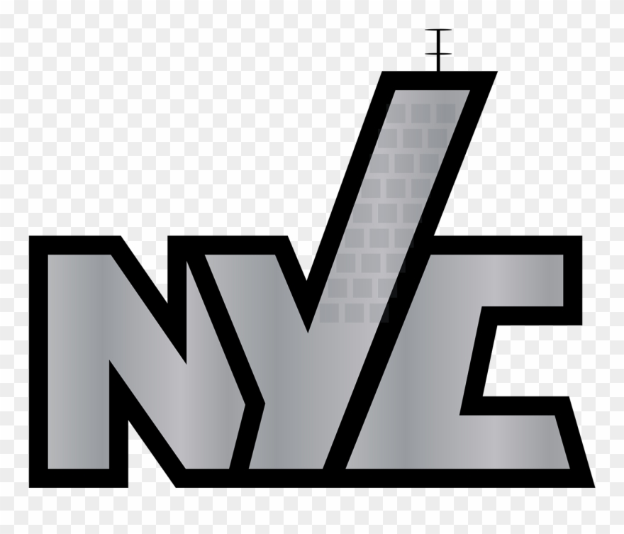 Logo And Jersey Design For A Fictional New York City - Media Player Clipart