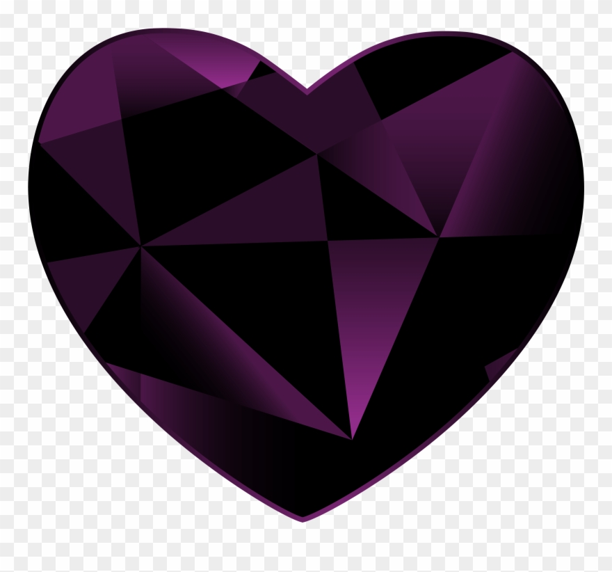 Gem Heart Png Clipart Best Web - Clip Art Transparent Png