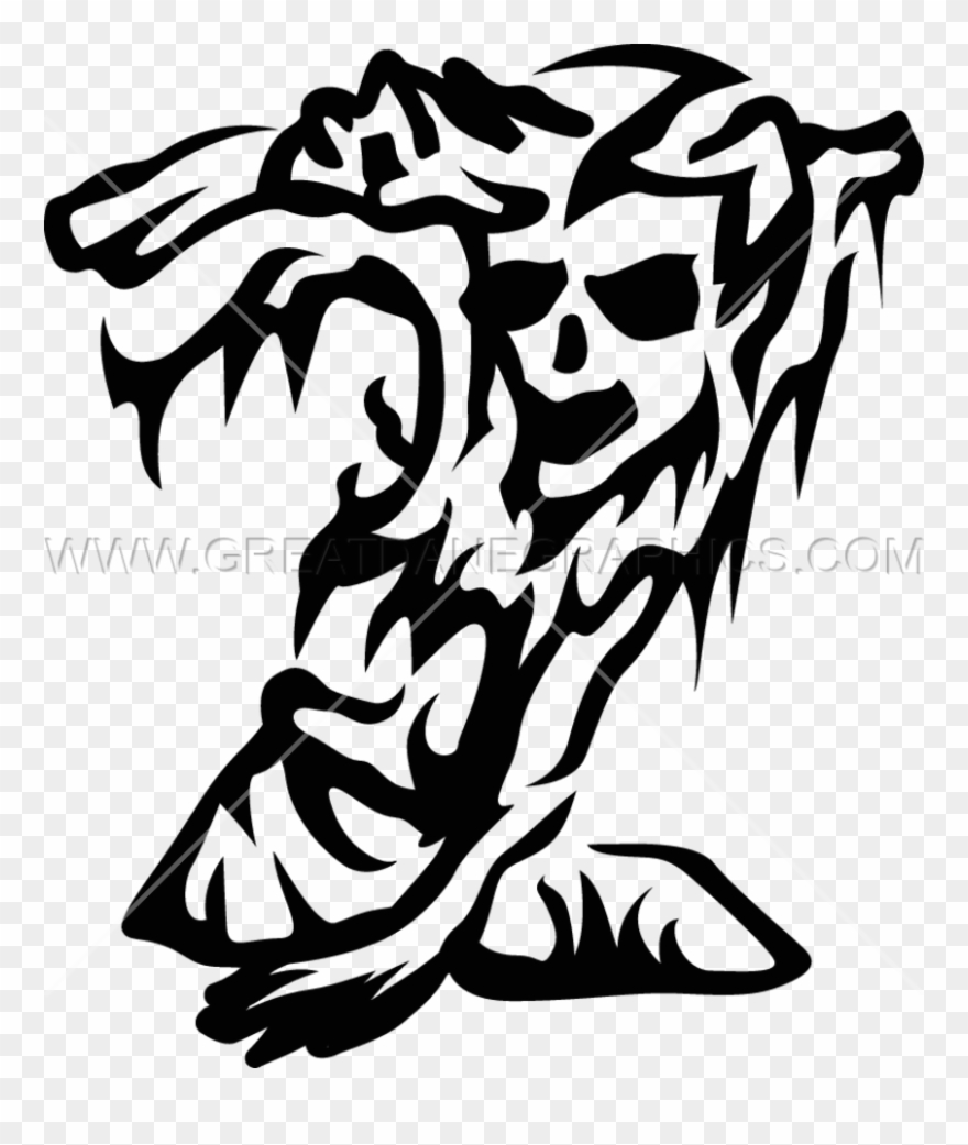 Zombie Production Ready Artwork - Drawing Clipart