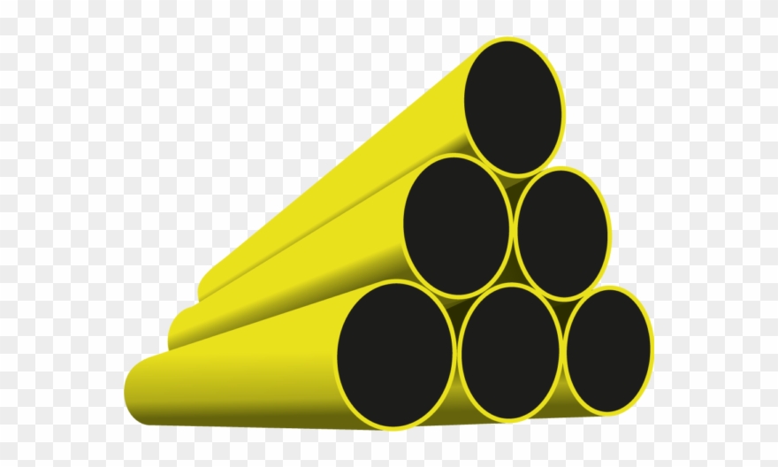 Stacks Of Pipe - Steel Casing Pipe Clipart