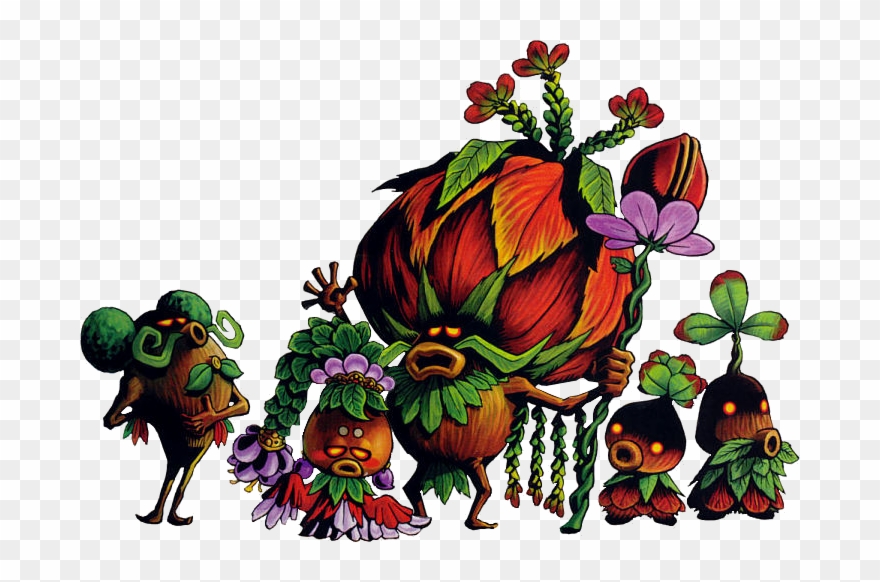 Deku Shaman - Zelda Deku Scrub Clipart