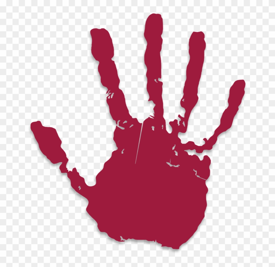 Rights And Responsibilities - Red Hand Animated Clipart