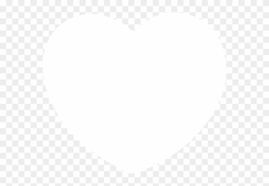 This Free Clip Arts Design Of White Heart - Png Download