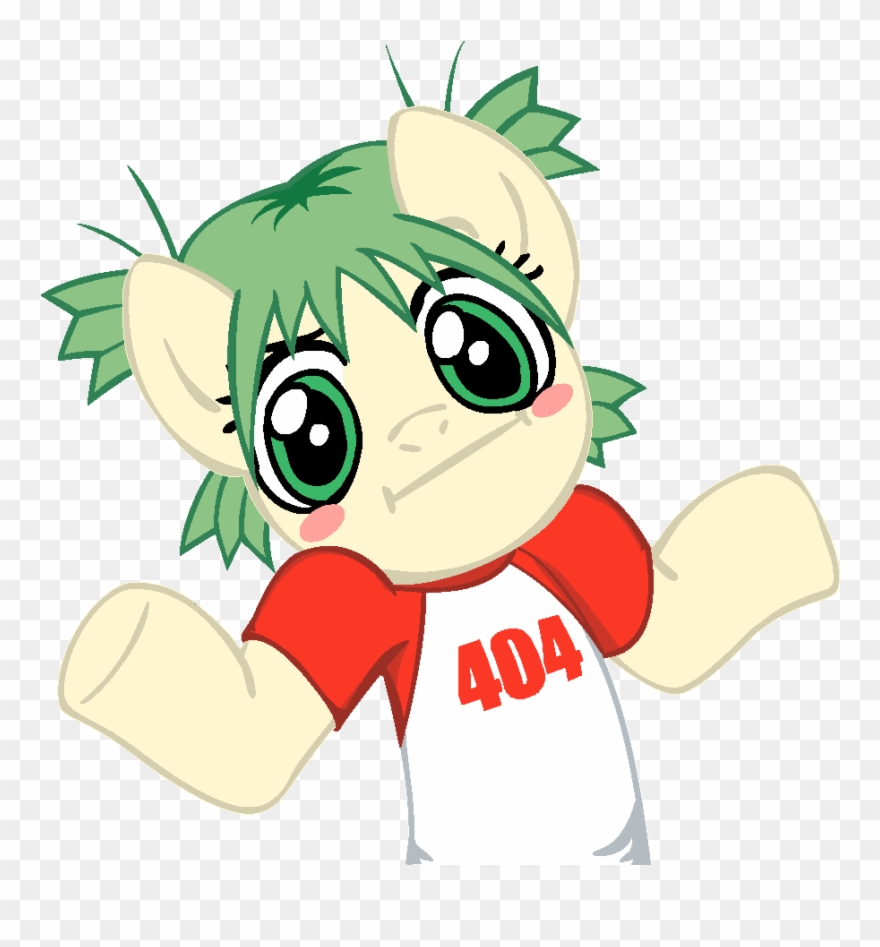 Yotsuba Pony Shrug 130123422396 - Pinkie Pie Shrug Clipart
