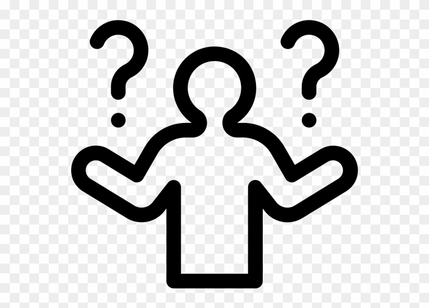 Confused Shrug By Gregor Cresnar From The Noun Project - Information Clipart