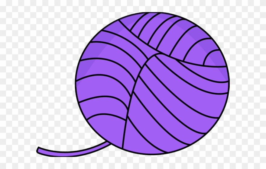 Ball Of Yarn Clip Art - Png Download