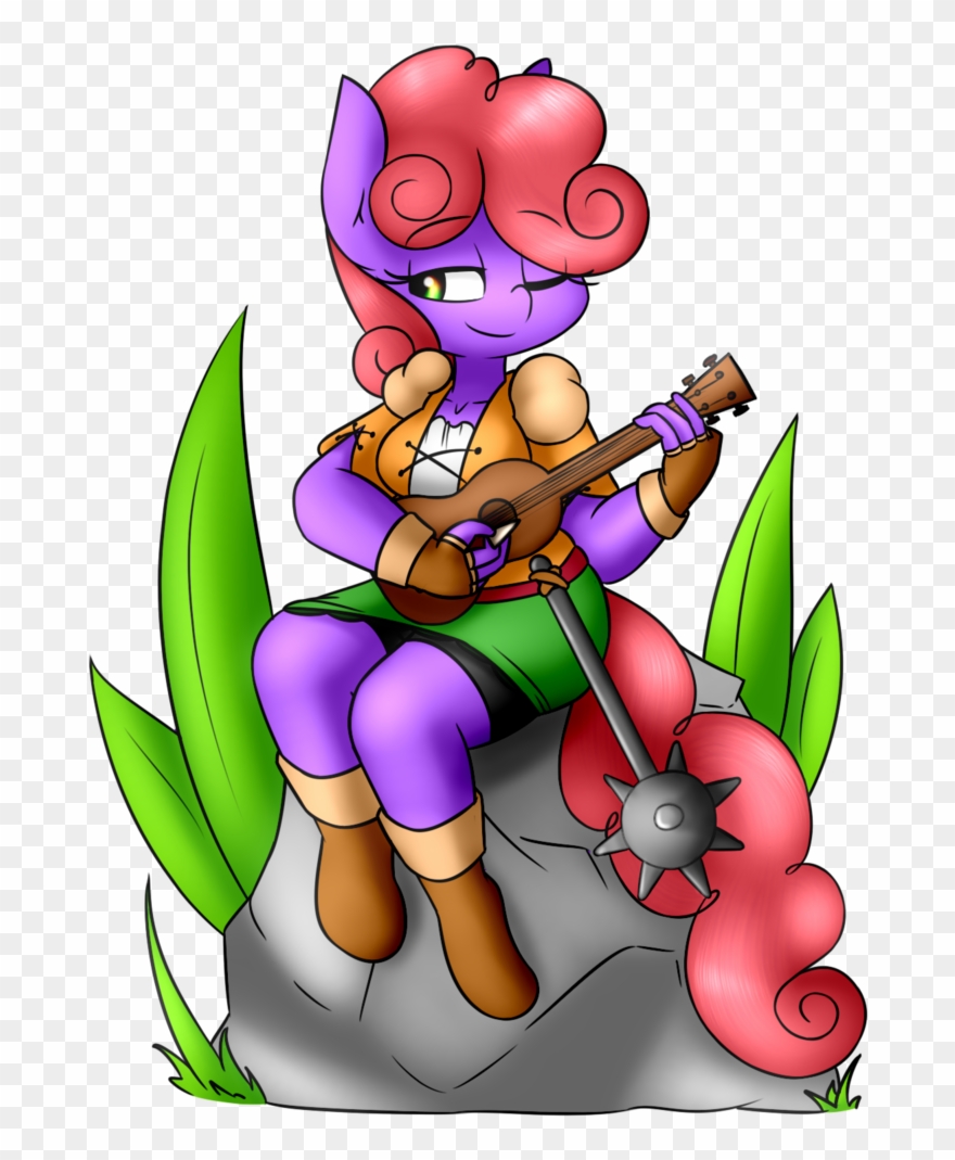 Rice, Bard, Commission, Fantasy Class, Oc, Oc Only, - Cartoon Clipart