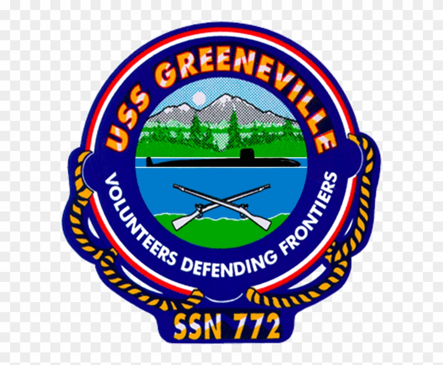 Uss Greeneville , A Los Angeles Class Submarine And - Alpha Industries Nasa Patch Clipart