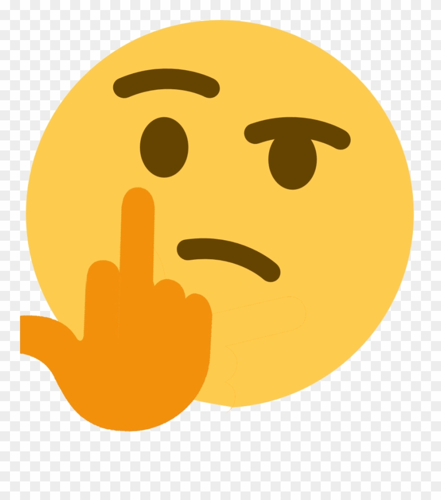 Piss Off Emoji Yellow Facial Expression Smile - Emoji Meme Clipart