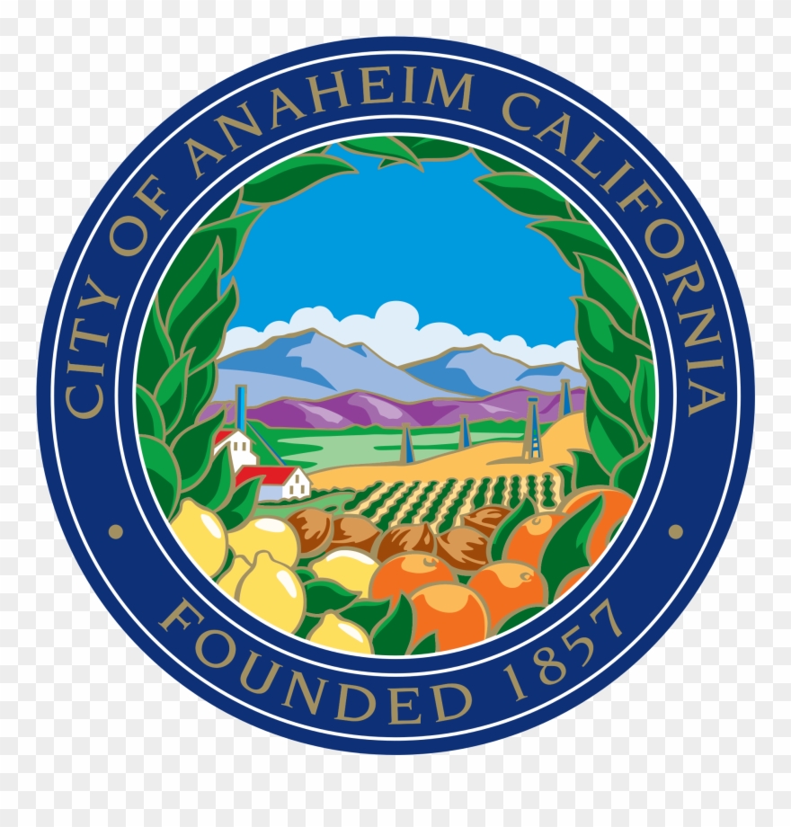 City Of Anaheim - City Of Anaheim Logo Clipart