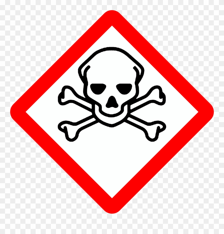 Sign, Warning, Symbol, Osh, Threat, No Background - Ghs 6 Clipart