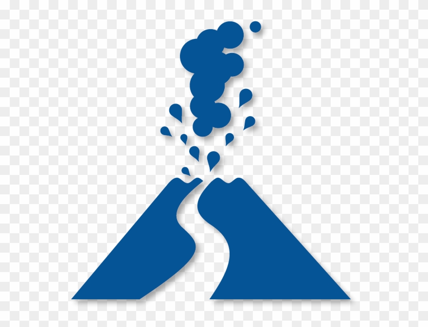 Volcanic Activity Potential Threat To Taranaki - Volcanic Hazard Sign Png Clipart