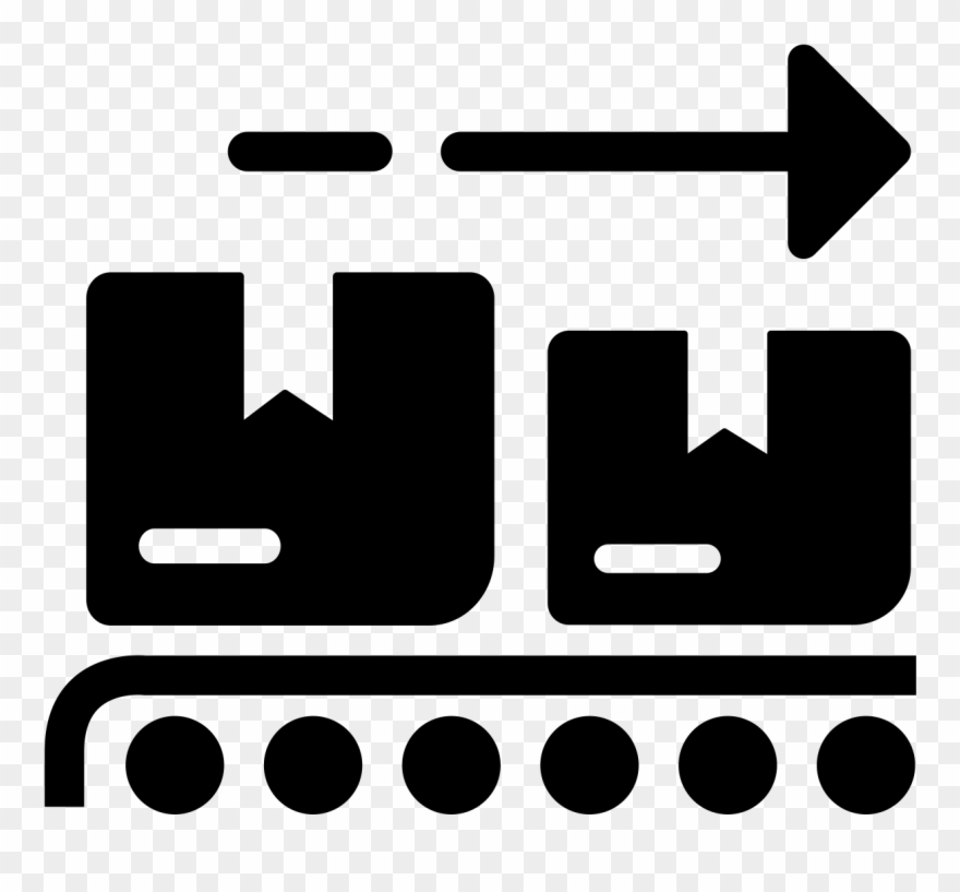 Cutting & Packing - Conveyor Belt Clipart
