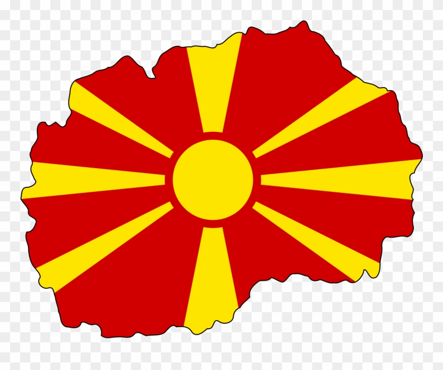 Pripravili Sme Sa Pre Evanjelizácie Na Ulicicach A - Macedonia Flag Map Png Clipart
