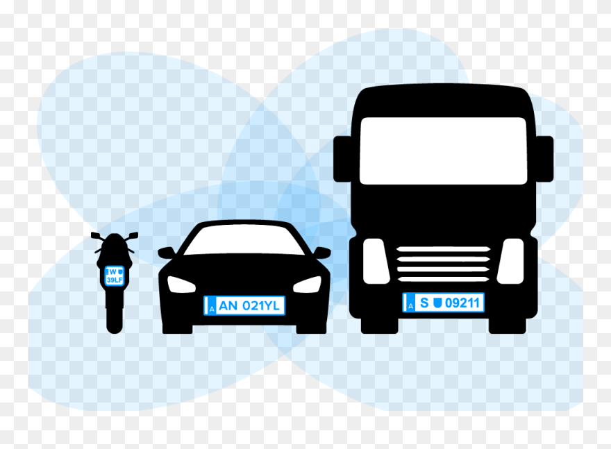 1 - - License Plate Cartoon Png Clipart