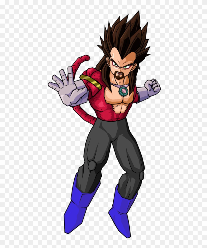 Clipart Freeuse Download Ssj By Spinoinwonderland On - Super Saiyan 4 King Vegeta - Png Download