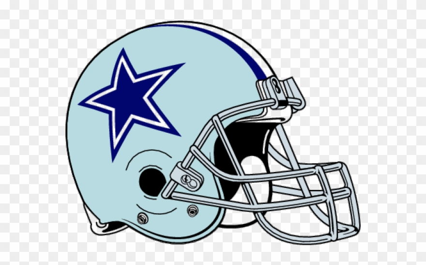 Dallas Cowboys Clipart Cowboys Football - Dallas Cowboys Helmet Svg - Png Download