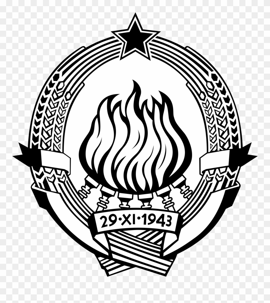 Open - Yugoslavia Seal Clipart