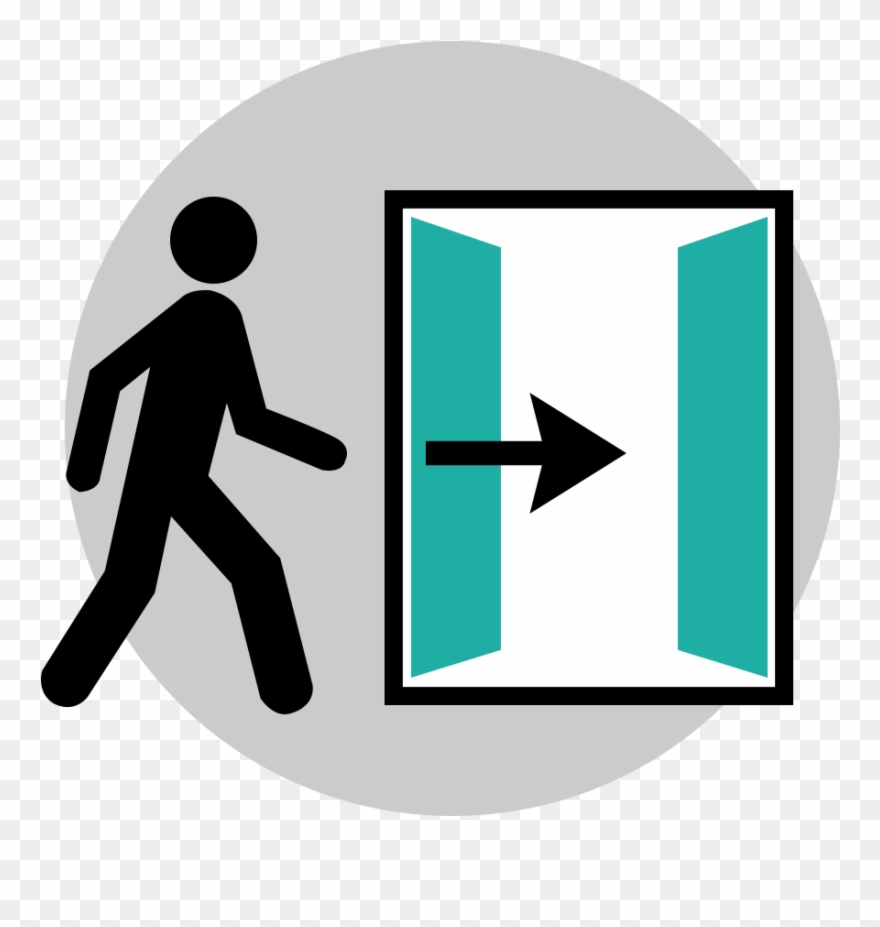 The Doors Will Automatically Open And You May Now Proceed - Traffic Sign Clipart