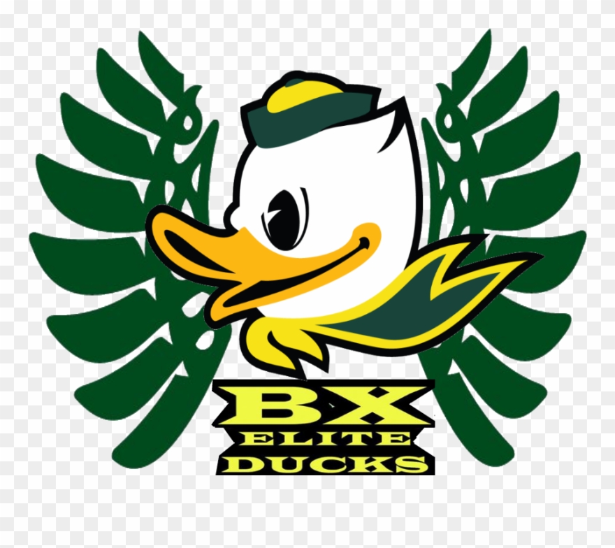 Bronx Elite Ducks - Oregon Duck Logo - Magnet Clipart
