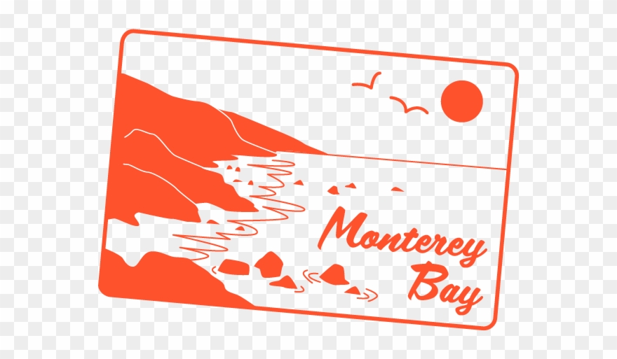 Zeel Passport Stamp - Monterey Bay Clipart